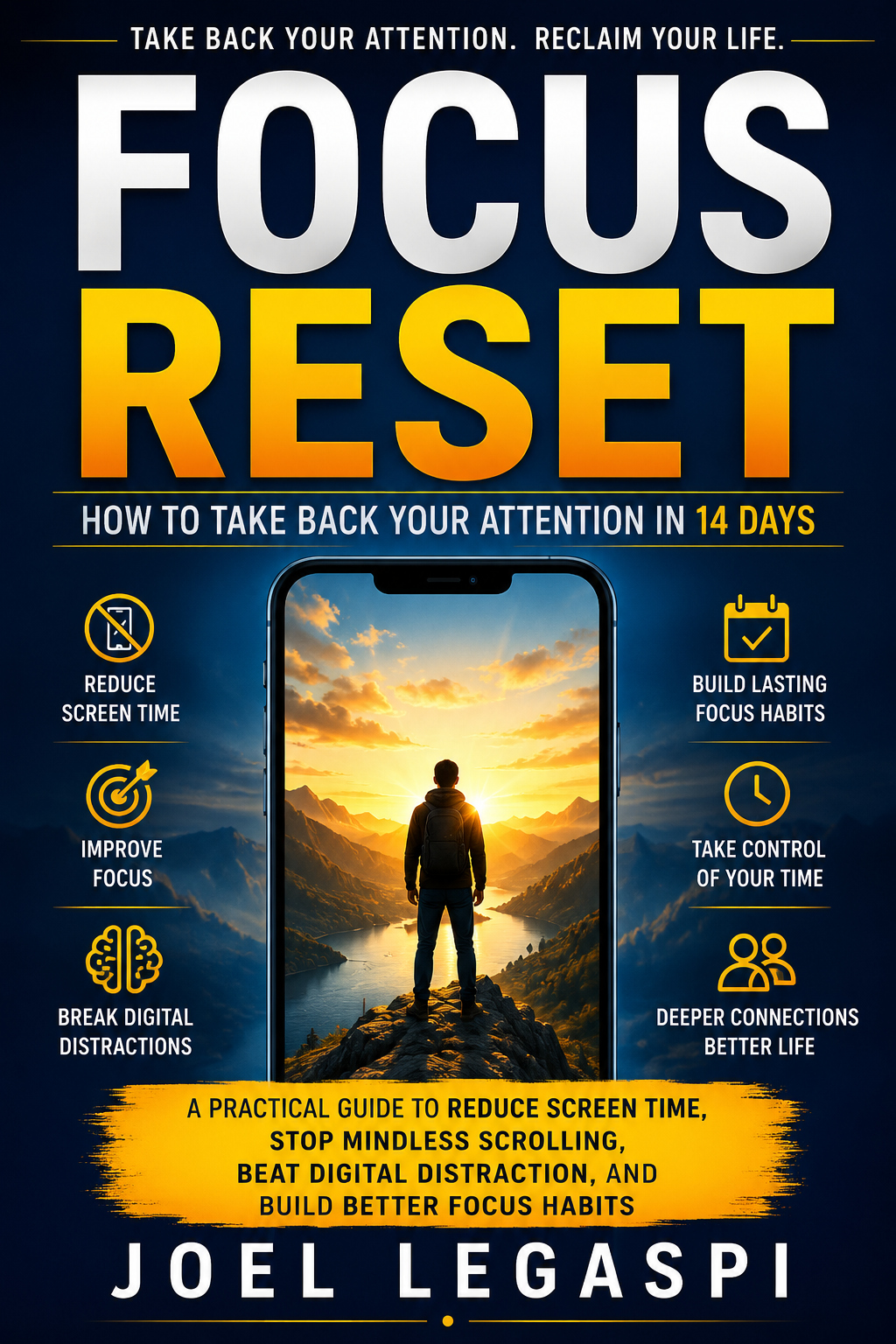 FOCUS RESET Kindle cover