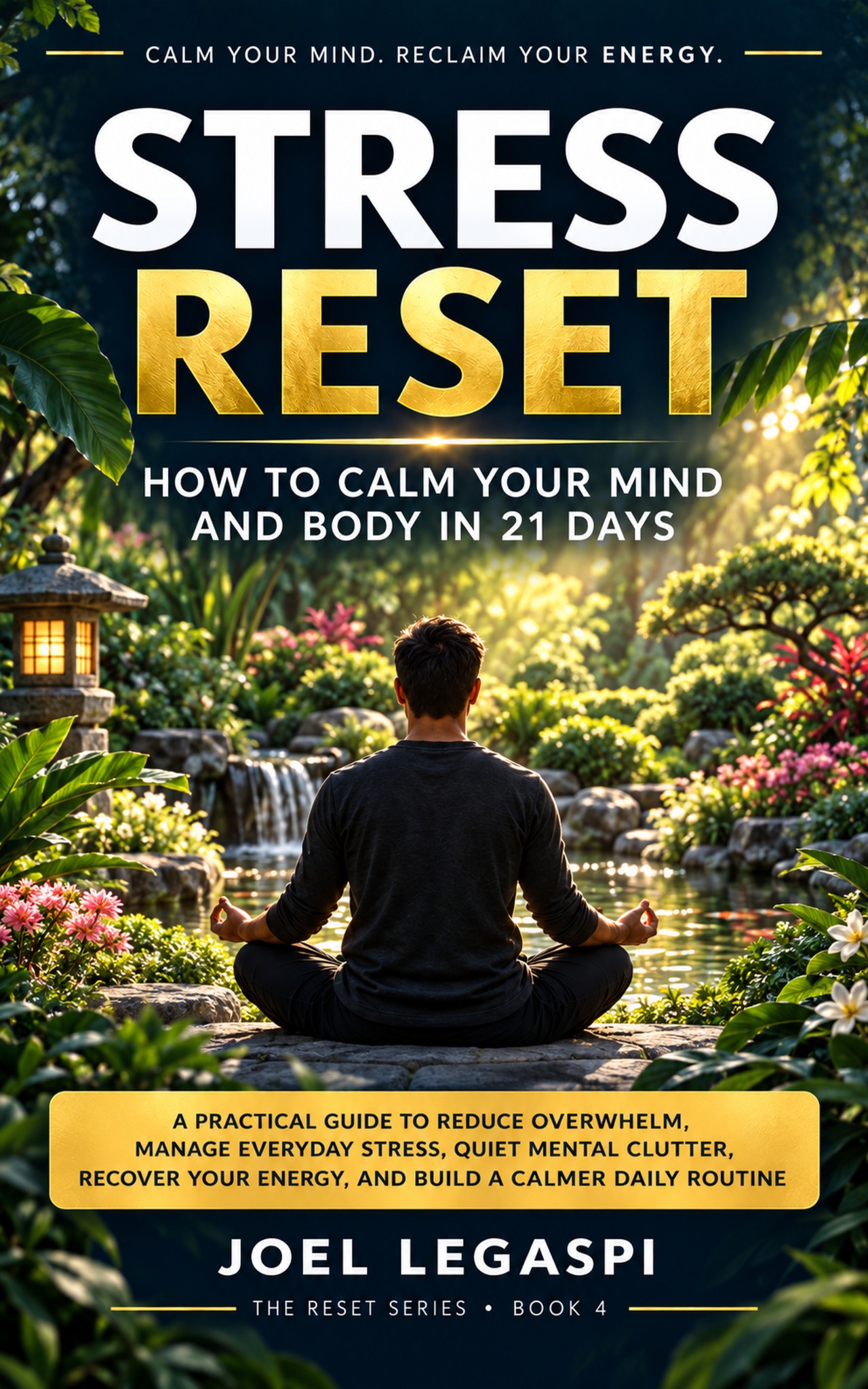 STRESS RESET Kindle cover